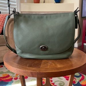 Coach Pebble Turnlock Hobo
